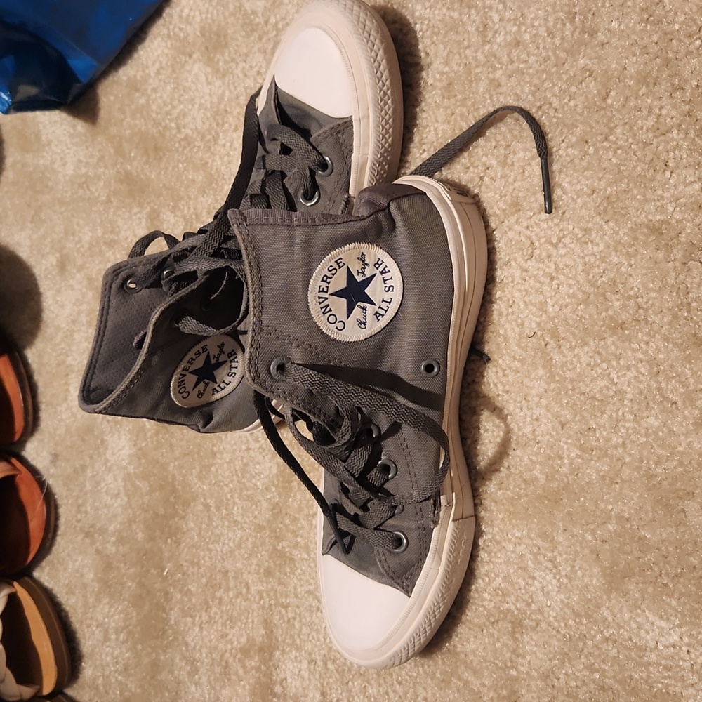 Grey Converse